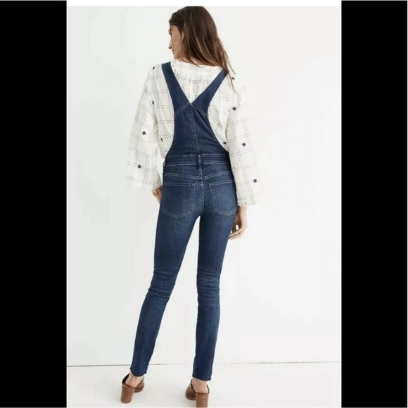 Madewell Skinny Overalls Jansing Wash- size S - Picture 3 of 14